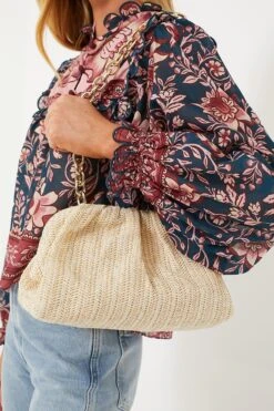 Farm Rio Teal Ainika Charm Long Sleeve Blouse -ULLAA Clothing Shop QML5QJvLWLHgRv9hIlbMeSDbKO7pXGZE 1