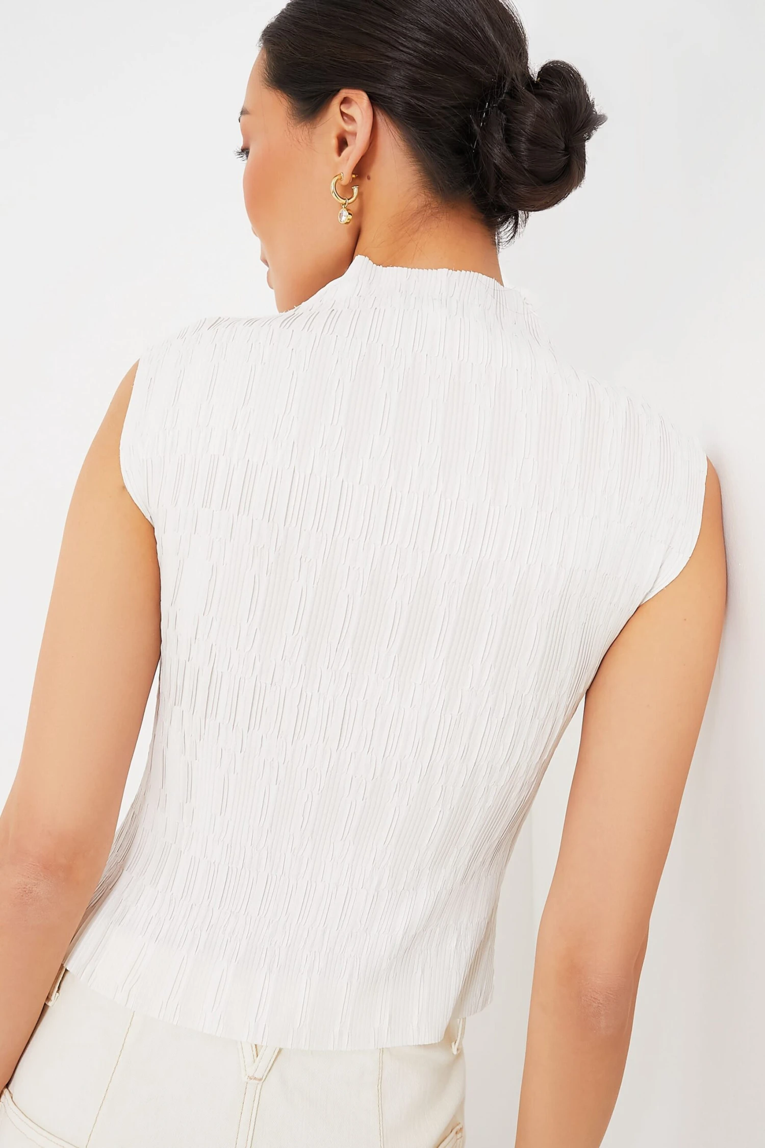 Veronica Beard Off White Foxe Top 6 Veronica Beard Off White Foxe Top - Image 4