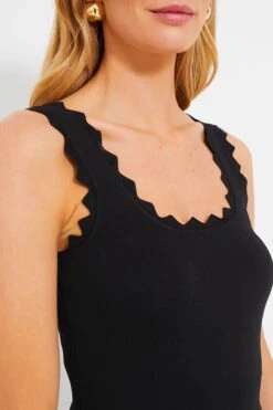 Black Ric Rac Compression Tank 12 Black Ric Rac Compression Tank -ULLAA Clothing Shop Qf12KyZ7AIUVm74U1pyrNqUtn6ceO1WF 1