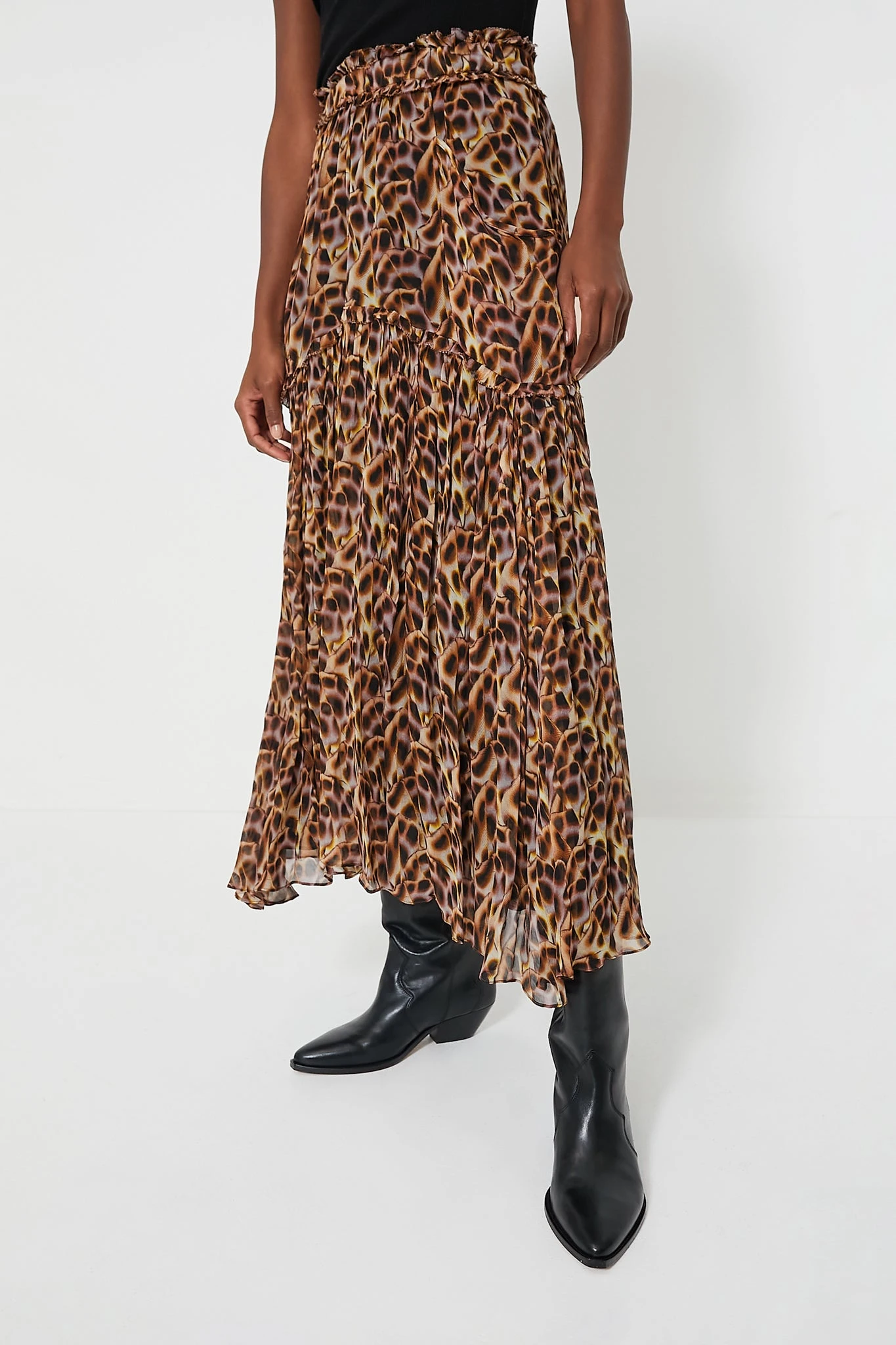 Isabel Marant Etoile Ochre Veronique Skirt 3 Isabel Marant Etoile Ochre Veronique Skirt