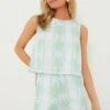 Cool Blue Cabana Stripe Scalloped Short Set 1 Cool Blue Cabana Stripe Scalloped Short Set -ULLAA Clothing Shop S0Ou3LnrcS7j8e0sr7hAxyUO120Ff9R2 1