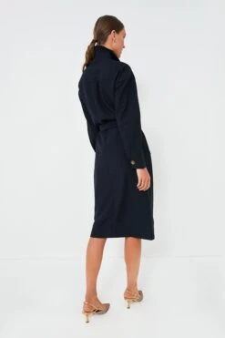 Navy Addie Trench Dress -ULLAA Clothing Shop SErpkUJ96sbg798re8PjQJJZfq82c0Z9 1
