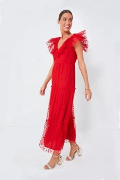 Red Giselle Tulle Gown 9 Red Giselle Tulle Gown -ULLAA Clothing Shop SIUe4RM487E5wJWlW66Fr0ooZim0f22k 1