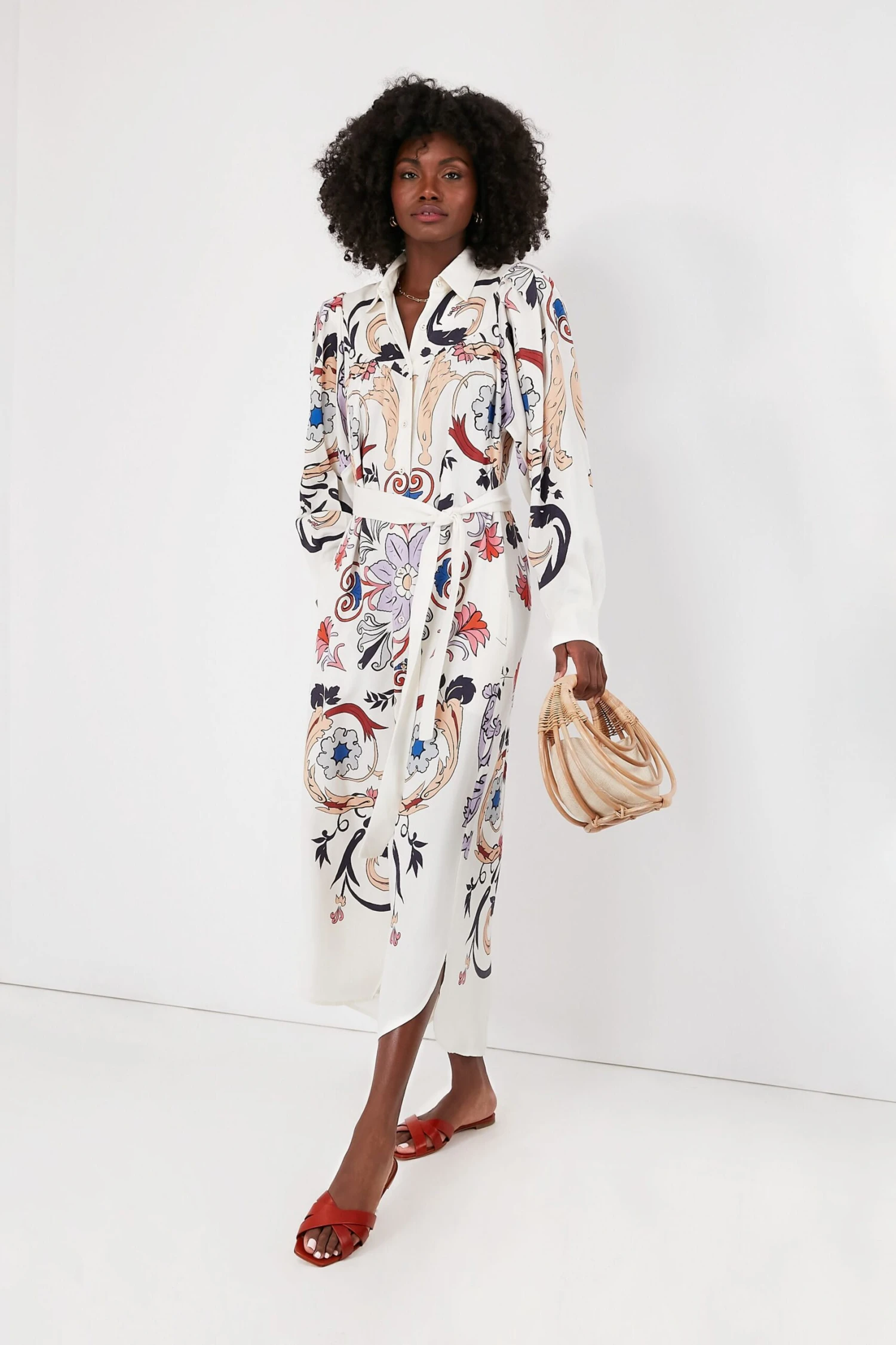 Scrolls Multi Gard Luna Dress 4 Scrolls Multi Gard Luna Dress - Image 2