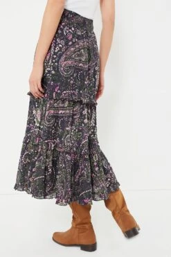 Caymen Paisley Purple Darcy Ankle Skirt -ULLAA Clothing Shop SkyFho8kwXusqZgSM4xLvmfKfohj2OyA 1