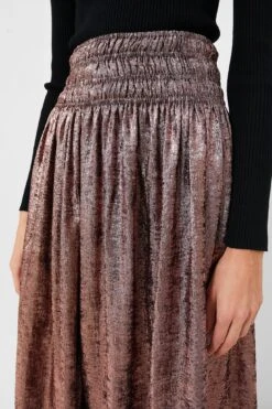 Rose Gold The Viola Skirt -ULLAA Clothing Shop T0S3NkCrvfVTm3btmBibYuYe23zU8Xhc 1
