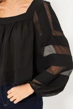 Black Alexa Blouse -ULLAA Clothing Shop UtuKKtgCqTQh002wjlPRaBVmIGyVfanS 1