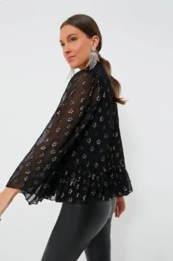 Black Kala Peplum Blouse -ULLAA Clothing Shop WJB7CBrgWUhgWiL2IYzEjAJaBgnU4Z77 1