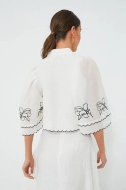 Alba Black Gabriella Silk Linen Shirt -ULLAA Clothing Shop WdiYRzxIxWOe5ZXkV0DtfzHKMM4fCfVA 1