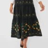 Black Perle Print Tiered Skirt -ULLAA Clothing Shop YBsDy7Mp0U9eztgcHDF0xB1lHg2d9X0n 1