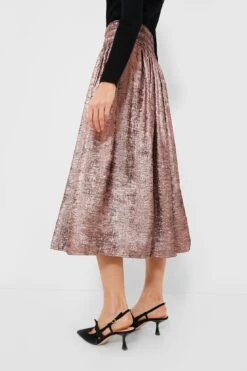 Rose Gold The Viola Skirt -ULLAA Clothing Shop YkacX1jYjkV7K6NSMZhL351S0p3aFoqc 1