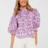 Lovebird Lilac Ruffle Front Button Blouse 2 Lovebird Lilac Ruffle Front Button Blouse -ULLAA Clothing Shop YrJMxvrfNpBSB4x6iShQC1VXN3VS6z9t 1