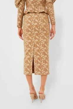 Taupe Augustine Pencil Skirt -ULLAA Clothing Shop Z1iDkeJLbHc6HpFUSxDmFraftPhA3LRo 1