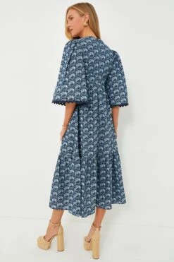 Slate Blue Floral Rhoda Ric-Rac Maxi Dress -ULLAA Clothing Shop Z7zTZSz1VIjJ3PGSOsMDD1R2shZh2uzK 1