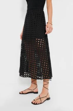 Black Cotton Eyelet Eve Skirt -ULLAA Clothing Shop ZdjPXOIX5vPmCd3wE9HoIZ3XuAb1HvQO 1