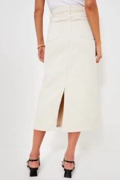 Natural Column Skirt -ULLAA Clothing Shop be0aNcQywTQV8k6nliX9driIxXXOdtGa 1