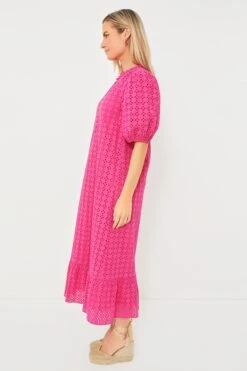 Pink Eyelet Midi Tryall Dress -ULLAA Clothing Shop dGkvwO6znoHqFiYuYoYPY3VQGj6qsp61 1