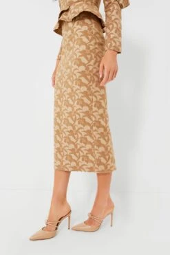 Taupe Augustine Pencil Skirt -ULLAA Clothing Shop dk1E3dUPSbk3Vua6yPdXWdvKtoWn6Wo5 1