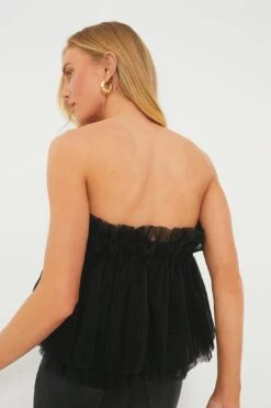 Black Tulle Willa Strapless Top -ULLAA Clothing Shop eXVeK9LEurGKLWcxcXZD3XKL2ZPBjDeq 1