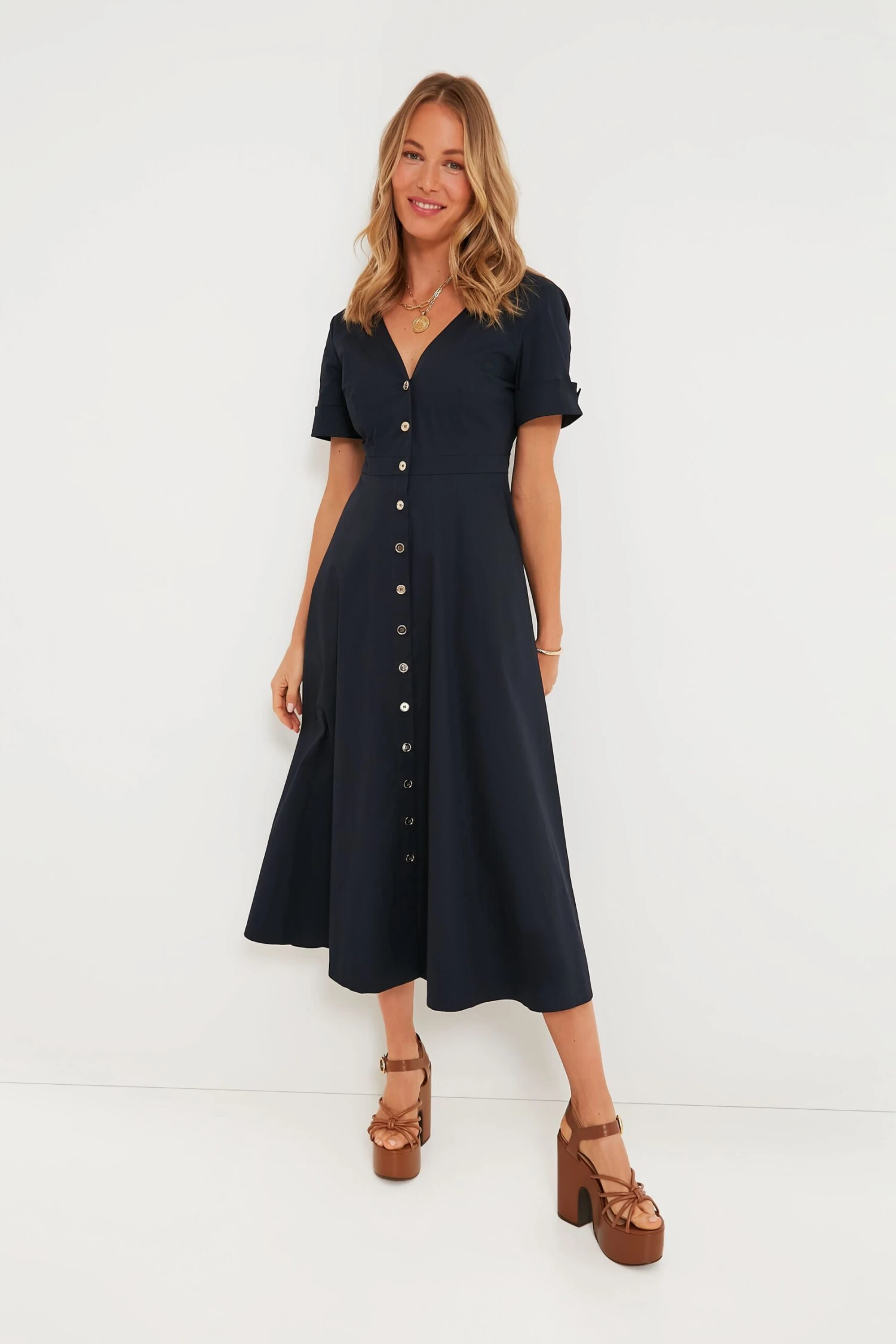 Navy Kate Maxi Dress 3 Navy Kate Maxi Dress