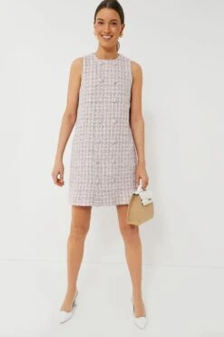 Peony Tweed Bianca Dress -ULLAA Clothing Shop hDuuE7QogVtJYpw4huw0BJMdPCLDSlwb 1
