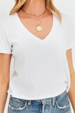 White Jaelyn Tee 11 White Jaelyn Tee -ULLAA Clothing Shop hFXKtv1PyVRPYQQ6WFVg5nqWZoAqBAdq 1