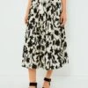 Exclusive Ivory Floral Midi Skirt -ULLAA Clothing Shop hjNycVEziiE8cpKNaSlTmxyPkd5f3LeL 1