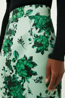 Green Festive Bouquet Lorinda Skirt -ULLAA Clothing Shop hsldsjdO3krt1qmNwmszRkFLtohkNVEb 1