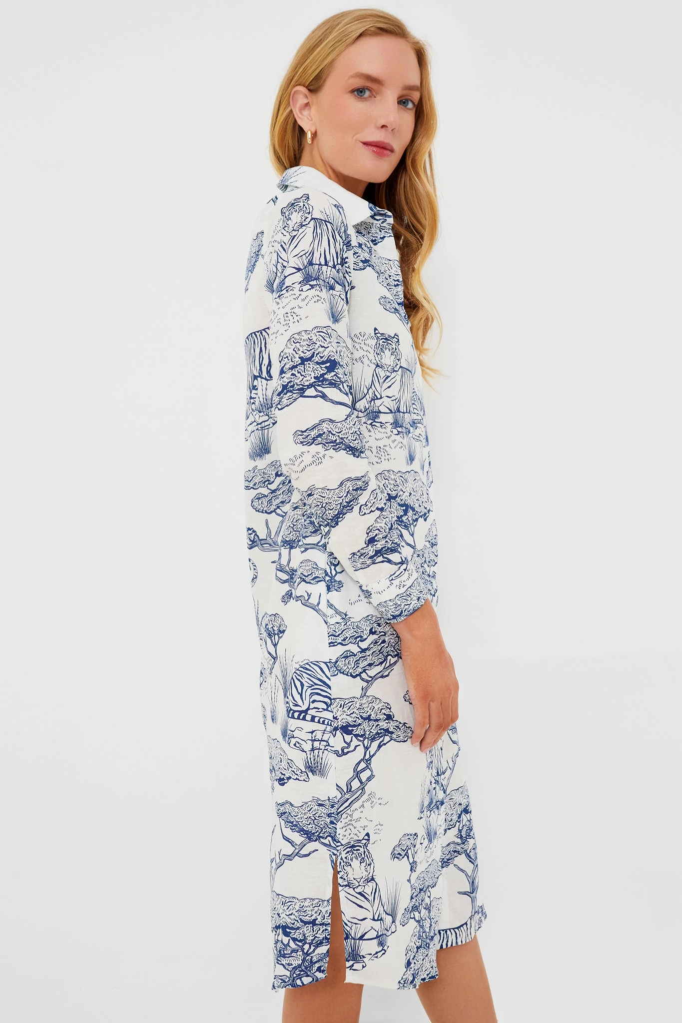 Safari White Tunic 5 Safari White Tunic - Image 3