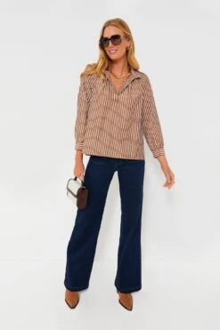 Mocha Stripe Emy Top 13 Mocha Stripe Emy Top -ULLAA Clothing Shop iaObi8caz1HcBUDRNITXlmND59Gpjw8N 1