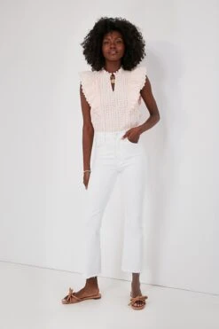 Light Pink Eyelet Balliet Blouse -ULLAA Clothing Shop jaUaoahSiBeP2PKTYIxXa5Oq6PqmXBlS 1