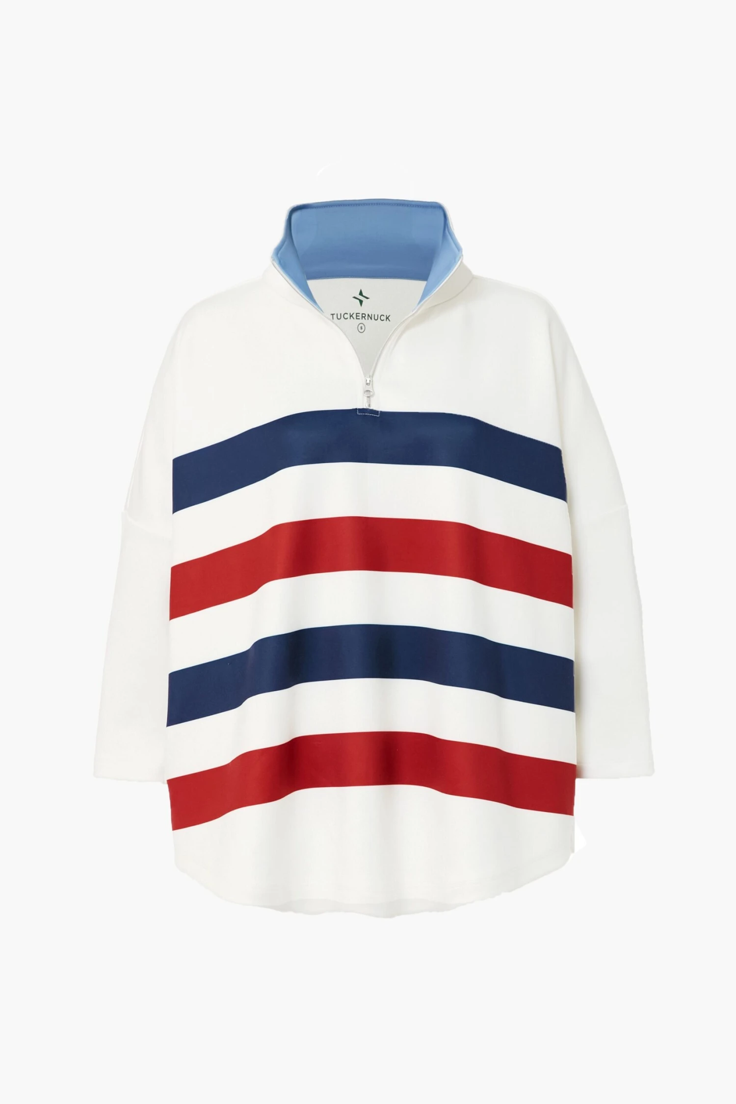 Americana Stripe Martina Quarter Zip 10 Americana Stripe Martina Quarter Zip - Image 8