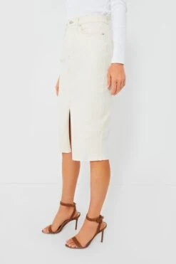 Veronica Beard Ecru Breves Midi Skirt -ULLAA Clothing Shop n1S8Ez0pTiNmzDXi0kUg7sXkUv17CtWL 1