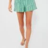 Green Akaia Stripe Amaro Shorts 2 Green Akaia Stripe Amaro Shorts -ULLAA Clothing Shop nQfMSPzxb74UBpakksxHjYcT9HM5iV1Y 1