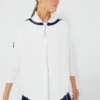 White And Navy Amelie Quarter Zip -ULLAA Clothing Shop nYDaRG5hTF0oleXVxDaX7L1WKb2qKNRw 1
