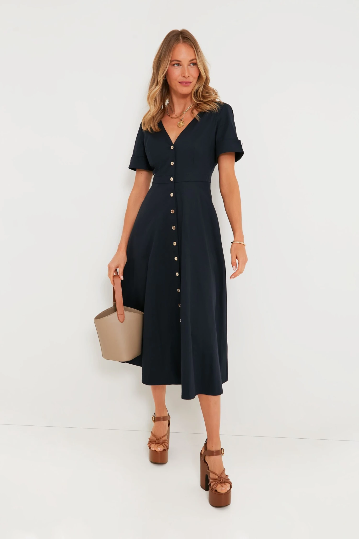 Navy Kate Maxi Dress 4 Navy Kate Maxi Dress - Image 2
