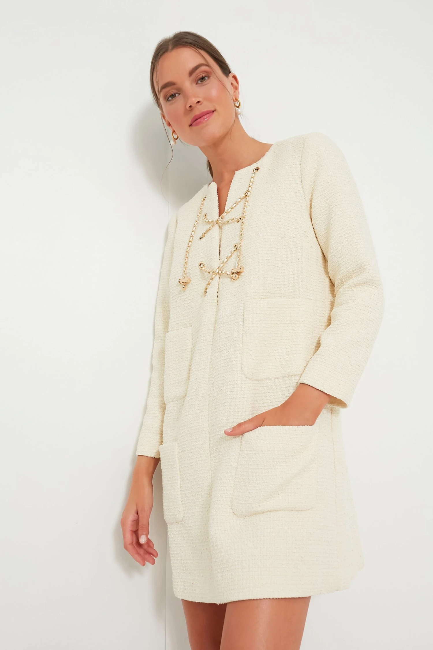 Blanc Tie Tweed Kelly Dress 4 Blanc Tie Tweed Kelly Dress - Image 2