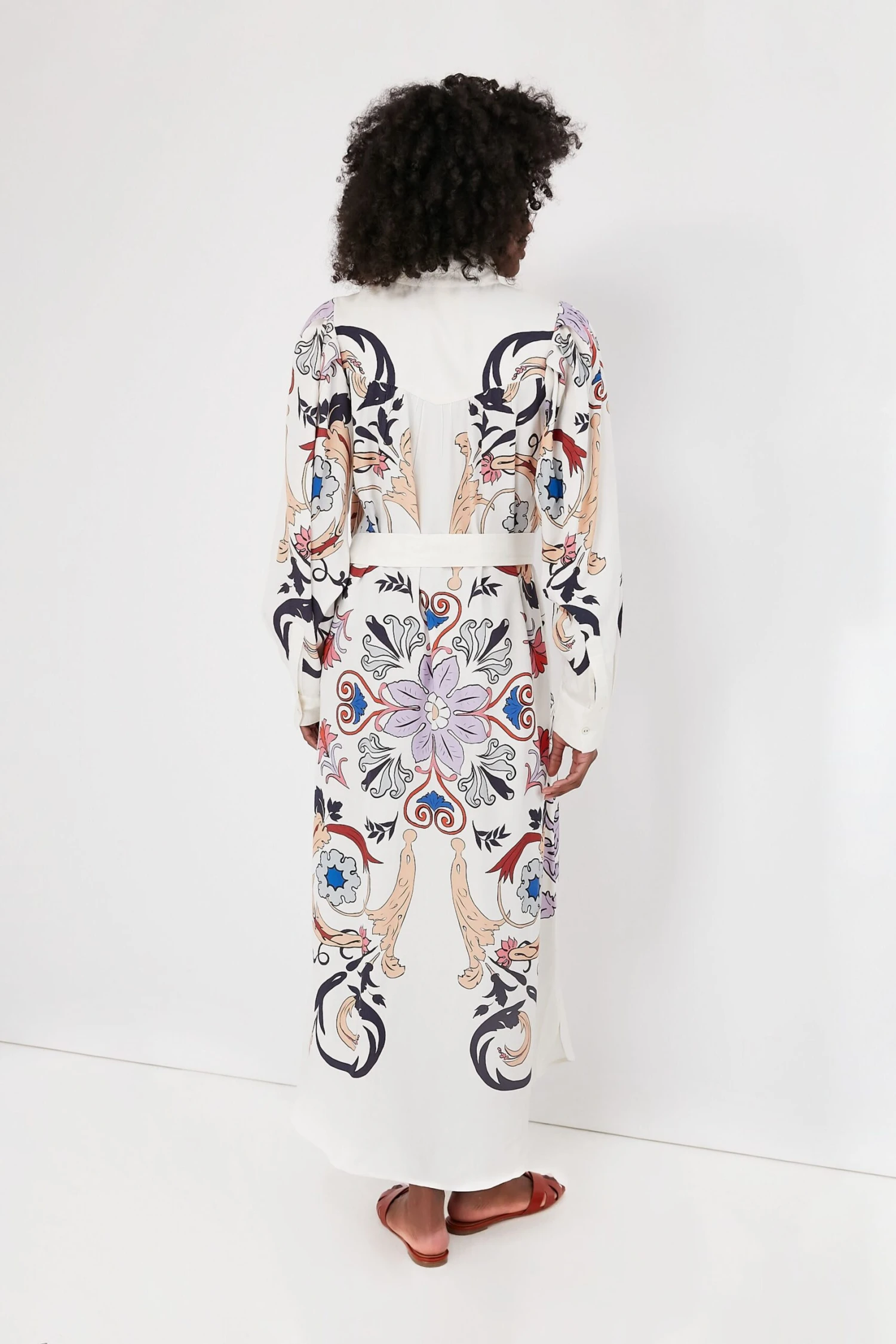 Scrolls Multi Gard Luna Dress 6 Scrolls Multi Gard Luna Dress - Image 4