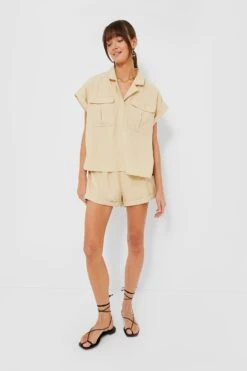 Khaki Nolan Shorts -ULLAA Clothing Shop sTrcTwUUqrxc5a3o5ksVrhO0w53vGjx7 1
