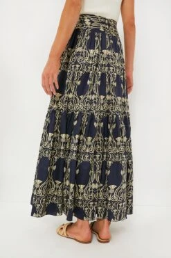 Pinas Navy Juana Skirt -ULLAA Clothing Shop t4ITRciwEa1BxS47svAnd5CtZw7C47OK 1