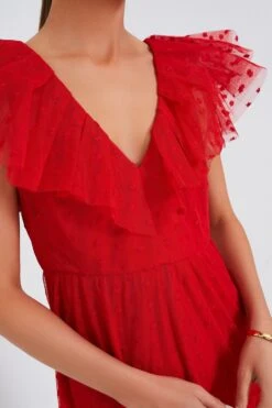 Red Giselle Tulle Gown 11 Red Giselle Tulle Gown -ULLAA Clothing Shop uIlh49XrYx5ROevUs5m5X5MHslOE5DzH 1