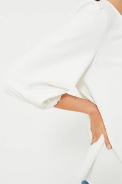 White Hollis Top -ULLAA Clothing Shop uMORzaza9QohIwmcwjEC6oTyQnWgnNXU 1