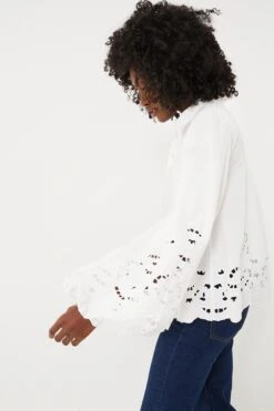 Poplin Lace Blouse -ULLAA Clothing Shop uRI1VPVgmsnOD85c68XW8FUKcsF1nAmf 1