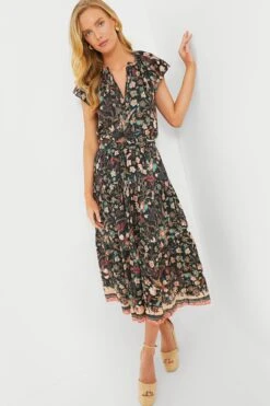 ULLA JOHNSON Obsidian Botanica Cambrie Skirt -ULLAA Clothing Shop vfHAz80QATglltOG94X2bHPArShdxRrq 1