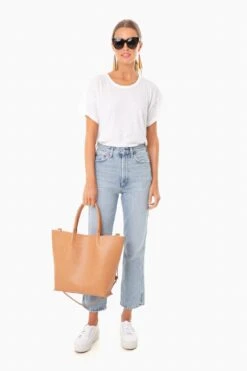 True White Boxy Crew Tee -ULLAA Clothing Shop xmvDjG4JDGemAE7uGUYfkEXjki1Cjhfm 1