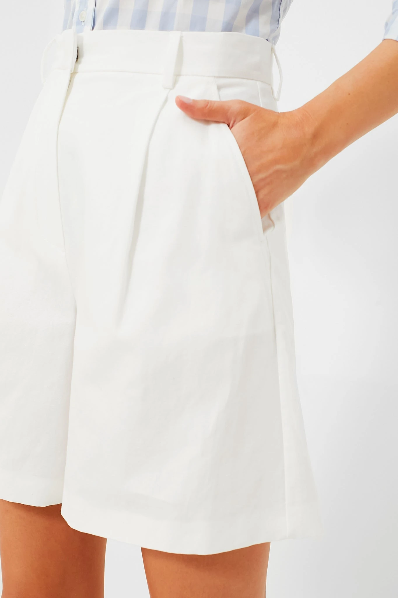 Weekend Max Mara Ivory Ecuba Shorts 7 Weekend Max Mara Ivory Ecuba Shorts - Image 5