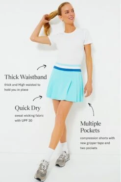 Lisbon Blue 15 Inch Lydia Pickleball Skirt -ULLAA Clothing Shop zGcLhTDiNaeyL3f8B150efxcjajhs2jT 1